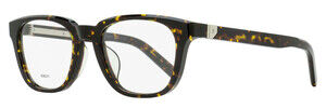 Berluti Classic Rectangular Eyeglasses BL50019U 052 Havana 52mm